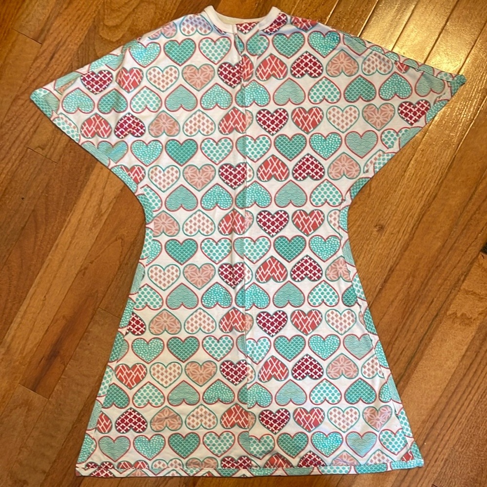Zipadee-Zip Sleep Sack 12-24 months heart pattern